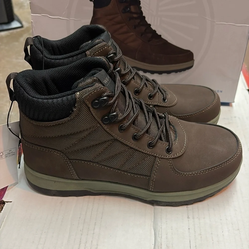 Weather proof men’s black boot